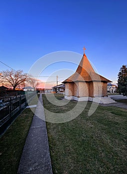 Courtyard of ÃÅ¡igÃÆneÃâ¢ti Monastery